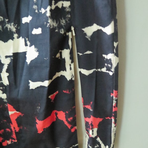 Black Halo Off The Shoulder Multicolor Lena Print Dress - Picture 2 of 5